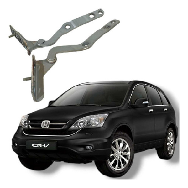 Par Dobradiça Capô Honda Crv 2008