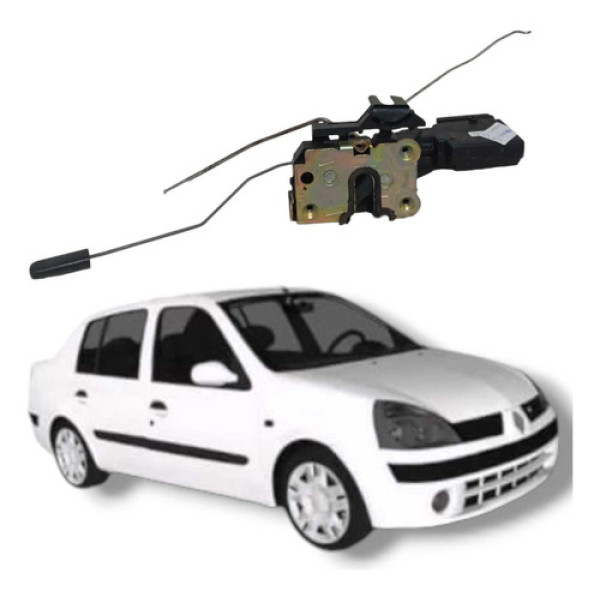 Fechadura Dianteira Direita Completa Renault Clio Megane 04