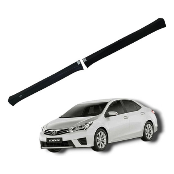 Par Soleira Dianteira Toyota Corolla 2016 Preto