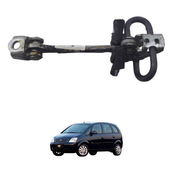 Limitador Porta Traseira Ld Gm Meriva 2003 2011 Preto