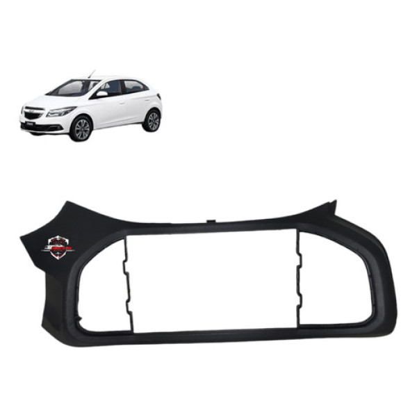 Moldura Painel Central Multimídia Chevrolet Onix 2014