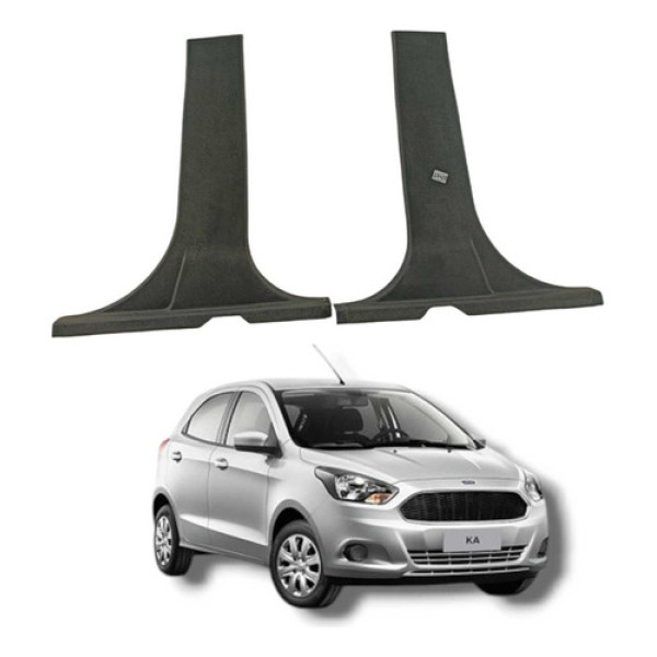 Par Acabamento Coluna Central Ford  Ford Ka 2017