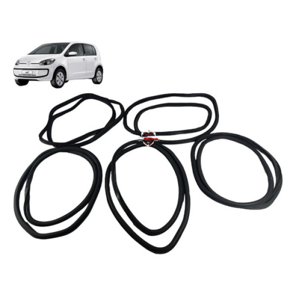 Jogo Borracha Guarnição Porta Volkswagen Up Take 2015