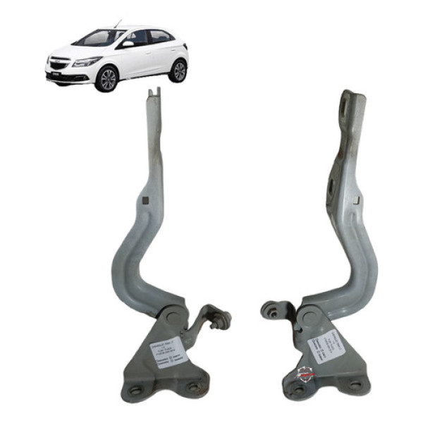 Par Dobradiça Capô Chevrolet Onix 2014