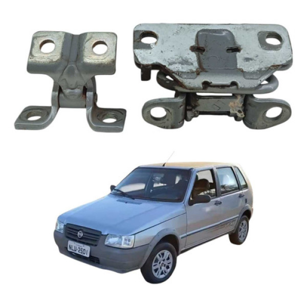 Par Dobradiça Dianteira Ld Fiat Uno Mille Way 2008 2012