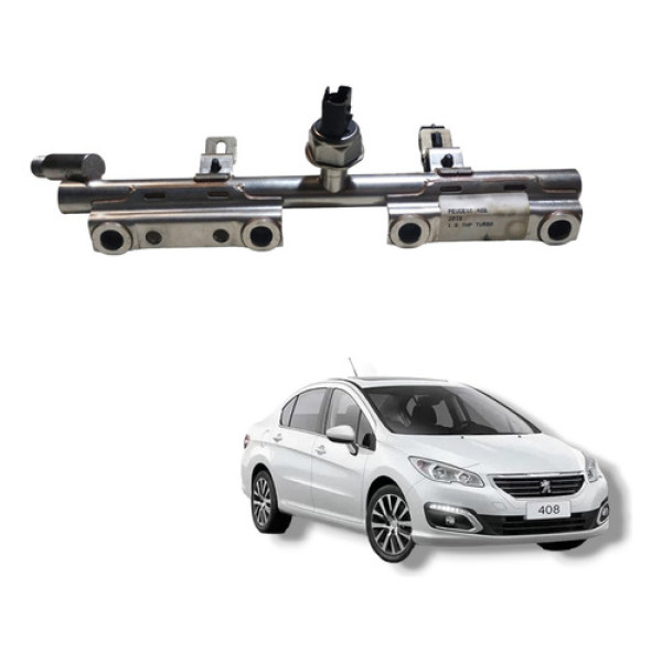 Flauta Bico Injetores Thp Inj Citroen Peugeot 408 2016 1.6