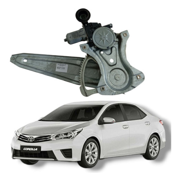 Máquina Vidro Elétrico Traseira Direita Toyota Corolla 2016
