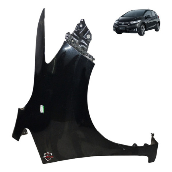 Paralama Direito Honda Fit 2017 Preto