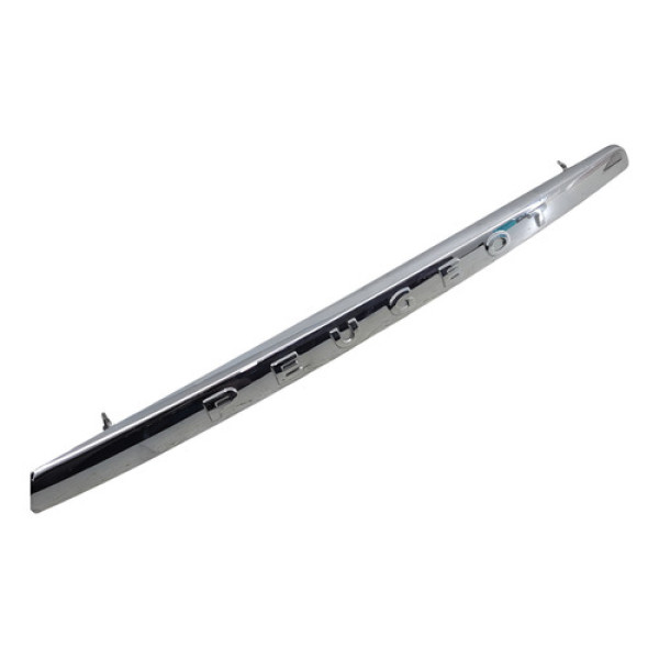Friso Tampa Traseira Peugeot 207 2007 2011 9683737280 Prata