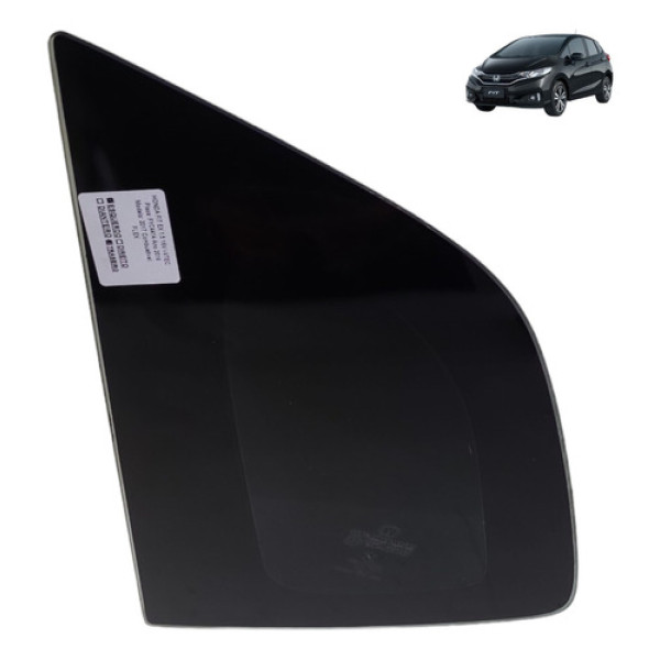 Vidro Fixo Traseiro Esquerdo Honda Fit 2017