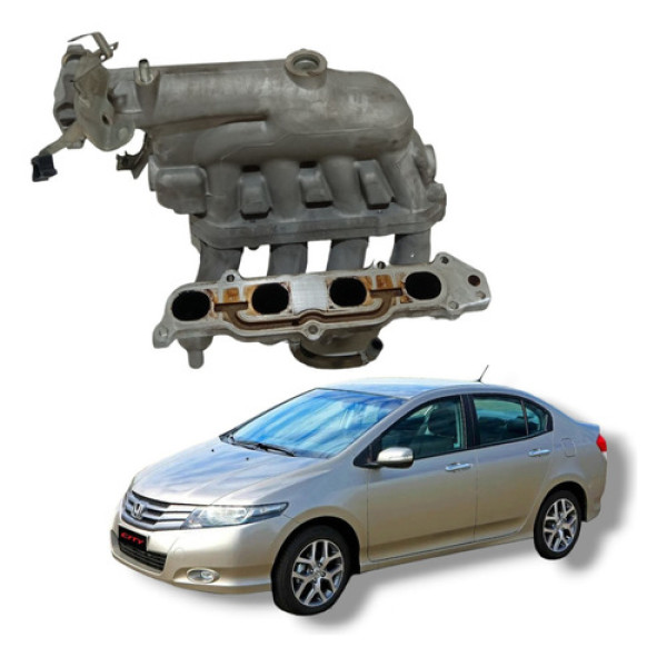 Coletor Admissão Honda City 2009 A 2013