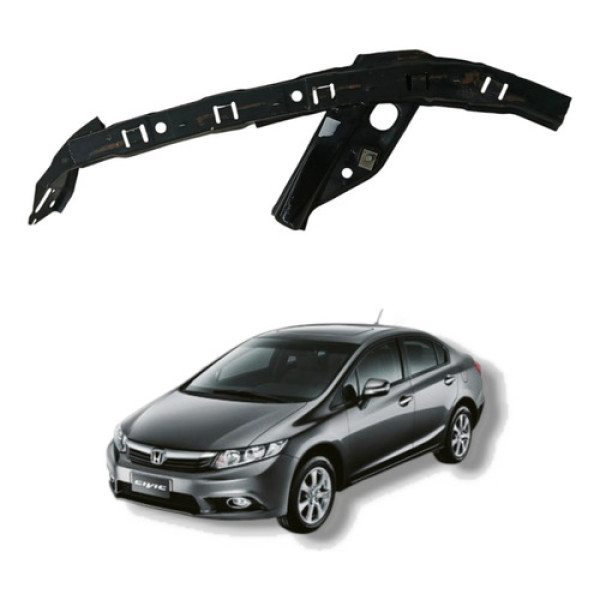 Guia Farol Lado Esquerdo Honda Civic Lxs 2012 2016