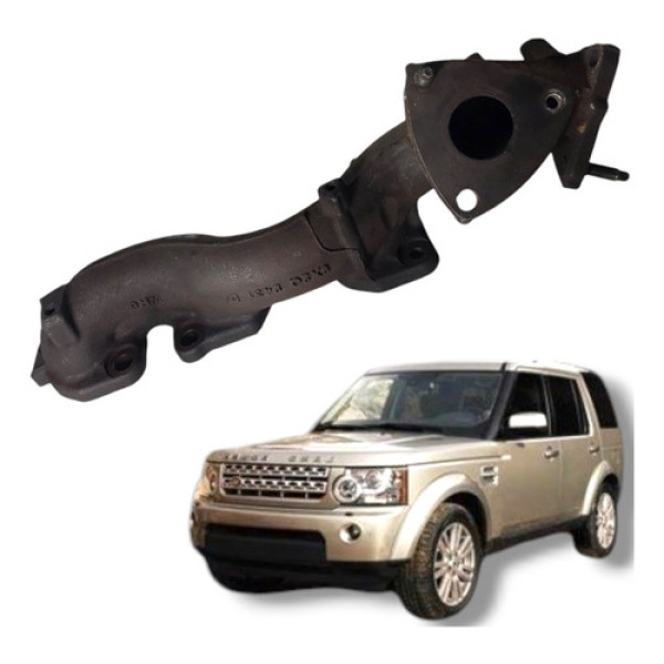 Coletor Escape Lado Esquerdo Discovery 4 2009 A 2013
