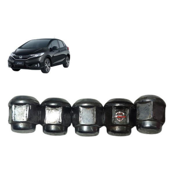 Jogo Porca Roda Honda Fit 2017