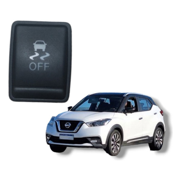 Botão Off Controle Nissan Kicks 2017 2019 Preto