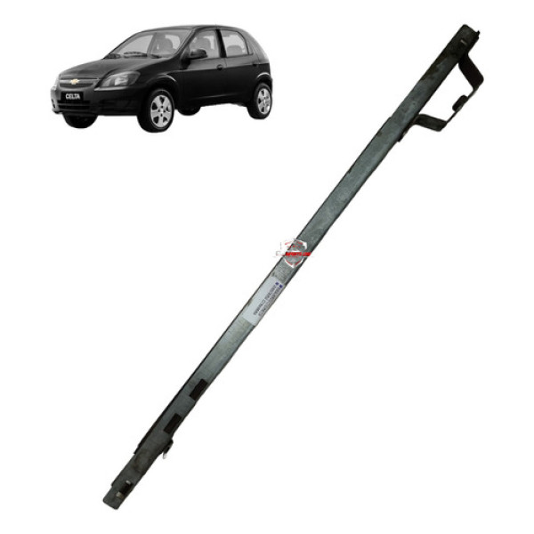 Guia Vidro Porta Dianteira Direita Chevrolet Celta 2004 Preto