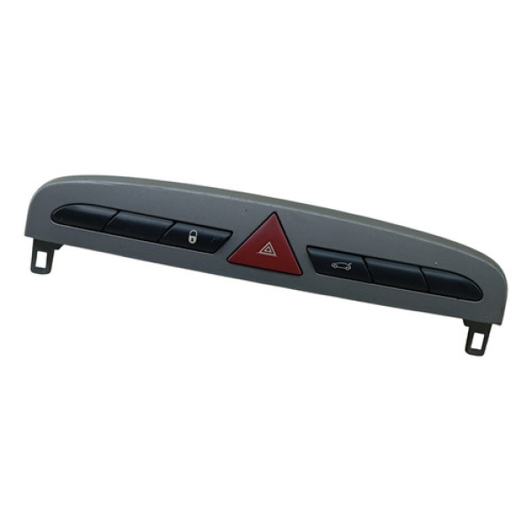 Botão Pisca Alerta Porta Malas Peugeot 408 2012 706380 Cinza