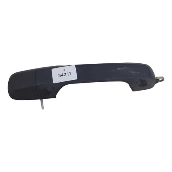 Maçaneta Externa Tras Le Ford Fiesta Sedan 1.6 8v Flex 2006 Prateado Traseira