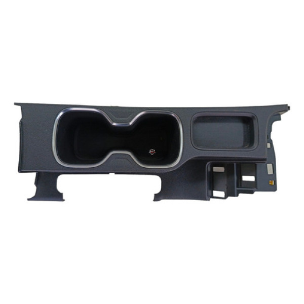Moldura Console Central Porta Copos Renault Captur 2021 Preto