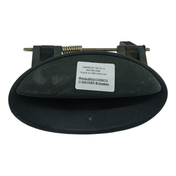 Maçaneta Externa Traseira Esquerda Chevrolet Celta 2004 Traseira