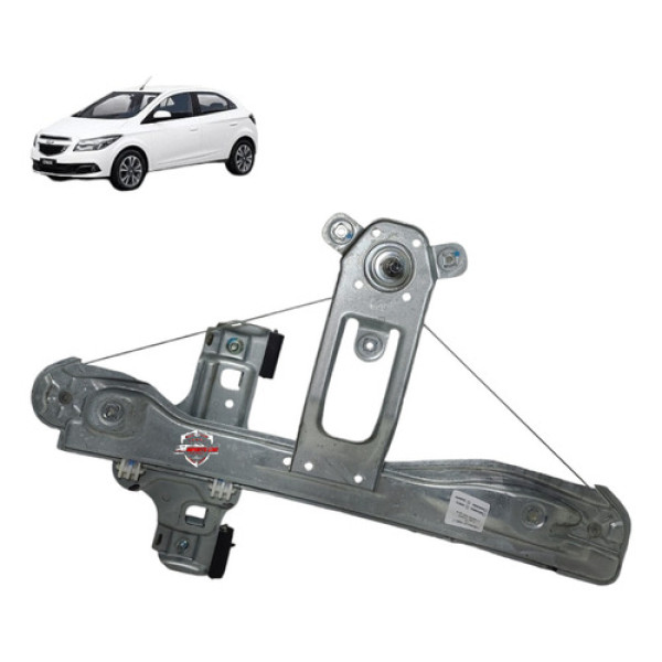 Máquina Vidro Manual Porta Traseira Direita Gm Onix 2014
