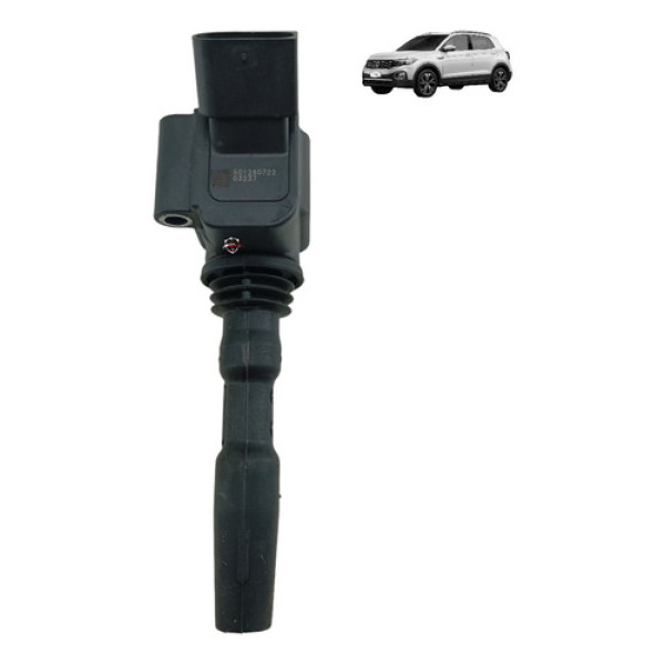 Bobina Ignição Volkswagen 1.4 Flex Automático T-cross 2023