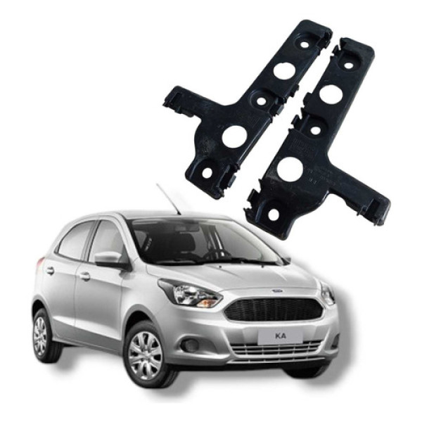 Par Guia Parachoque Dianteiro Ford Ka 1.0 2017