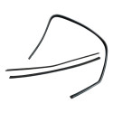  Kit Borracha Pestana Porta Dianteira Le Peugeot 206 2008 Prateado