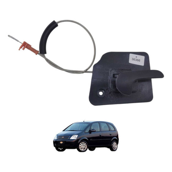 Maçaneta Interna Porta Dianteira Ld Gm Meriva 2011 Preto Dianteira