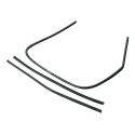  Kit Borracha Pestana Porta Dianteira Le Peugeot 206 2008 Prateado