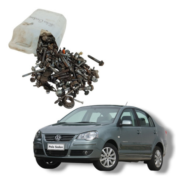 Jogo Parafusos Volkswagen Polo Confortline Sedan 2008 2013