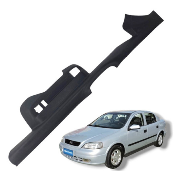 Soleira Porta Lado Esquerdo Gm Astra 1999 A 2011 Preto