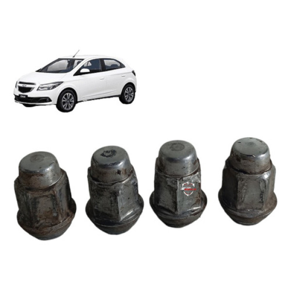 Jogo Porca Roda Chevrolet Onix 2014
