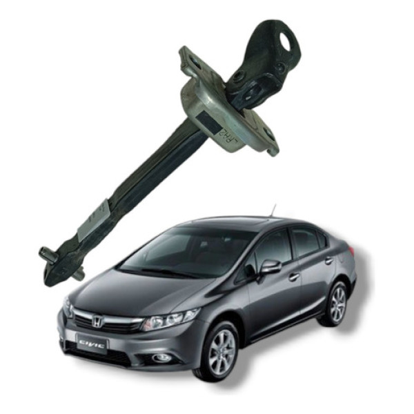 Limitador Porta Traseira Esquerda Honda Civic Lxs 2012 2016 Traseira Esquerdo Preto