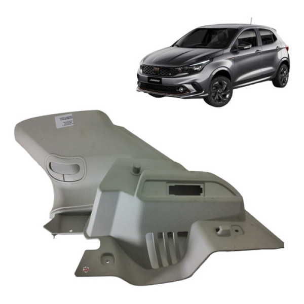 Suporte Bagagito Direito Fiat Argo 2019 Branco