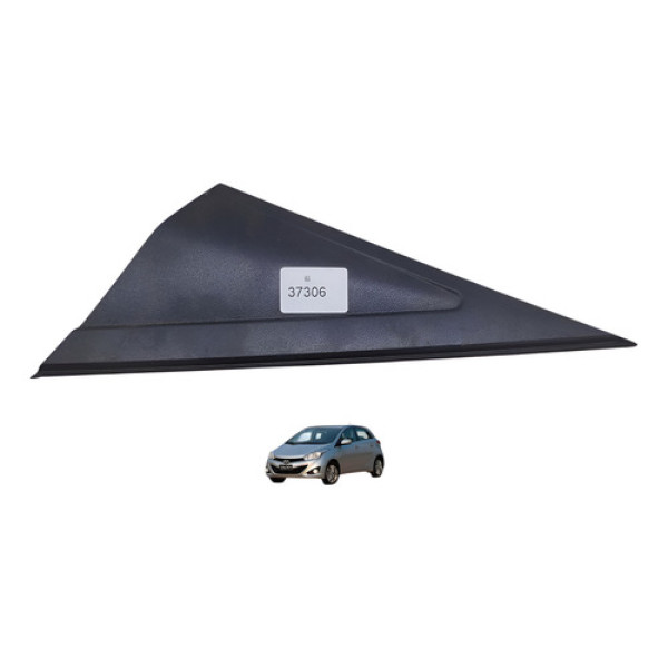 Moldura Externo Retrovisor Le Hyundai Hb20 2013 861801s000 Verde-escuro