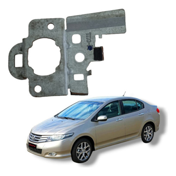 Suporte Miolo Maçaneta Porta Honda City 2009 A 2014 Traseira
