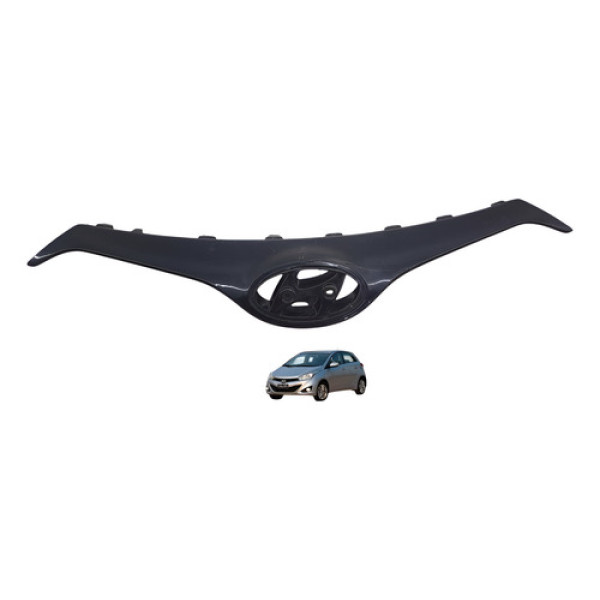 Grade Parachoque Hyundai Hb20 2013 2015 863511s010 Verde-escuro Fosco