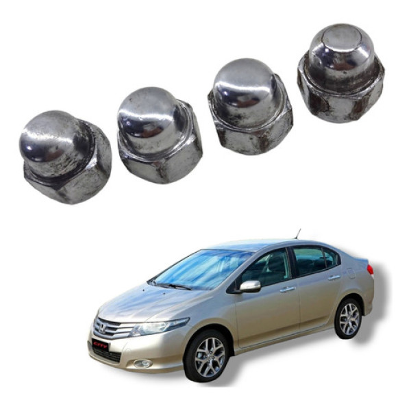 Jogo Porca Roda Honda City 2009 A 2013