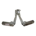  Par Braço Dobradiça Capo Renault Sandero 2008 2013