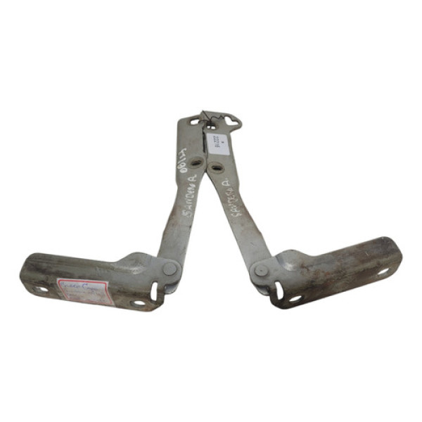  Par Braço Dobradiça Capo Renault Sandero 2008 2013