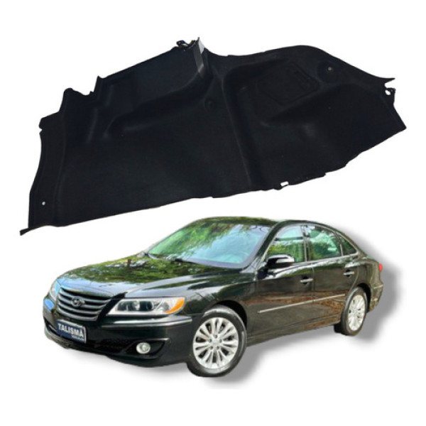 Forro Lateral Porta Malas Direito Hyundai Azera 2009 A 2011 Preto