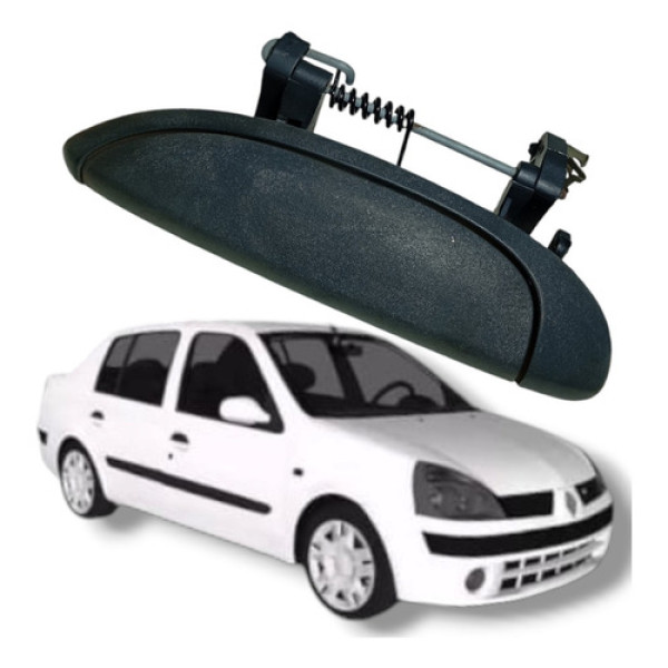Maçaneta Externa Traseira Esquerda Renault Clio Megane 2004 Traseira