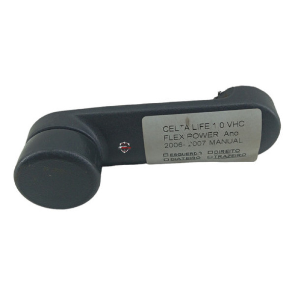 Manivela Vidro Porta Manual Chevrolet Celta Life 1.0 2006