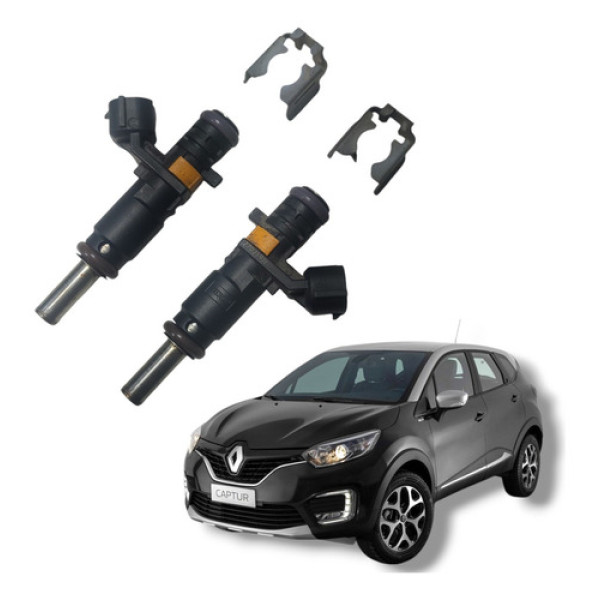 Par Bico Injetor Renault Captur 1.6 2018 A 2021
