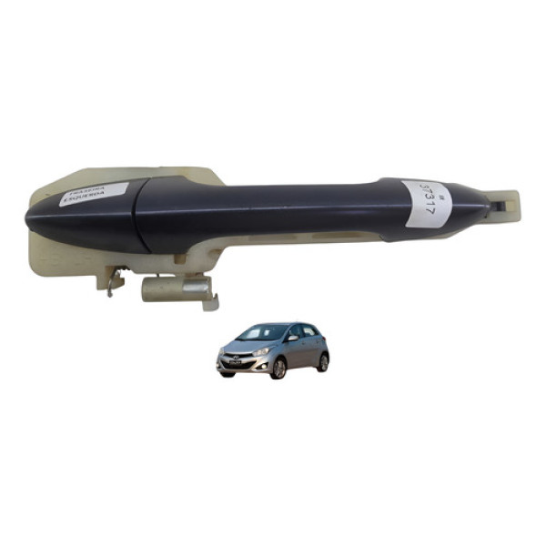 Maçaneta Externa Traseira Esquerda Hyundai Hb20 2013 2019 Verde-escuro Traseira