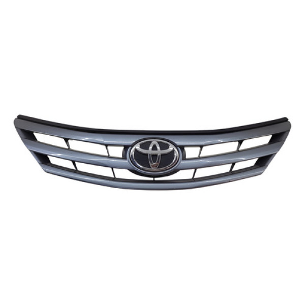 Grade Parachoque Toyota Etios 2013 2021 Dianteiro Cinza-escuro