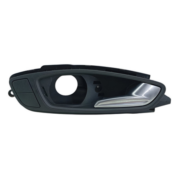 Maçaneta Interna Dianteira Ld Audi A1 1.4 2014 8x0868784 Prateado Dianteira