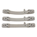 Jogo Alça Teto Peugeot 206 207 C3 2005 2013 Cinza