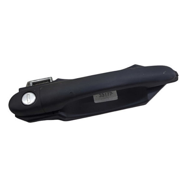 Maçaneta Externa Diant Direita Fiat Strada Working 2014 2015 Preto Dianteira
